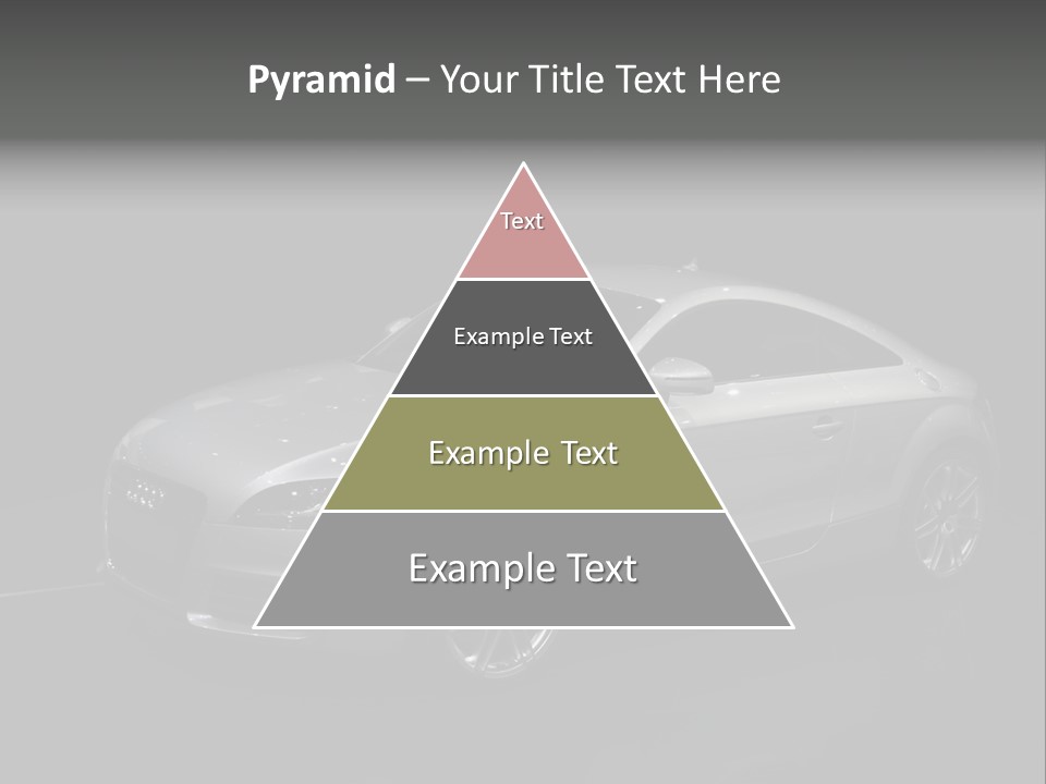Audi Tt At The Motorshow 2007 In Frankfurt PowerPoint Template