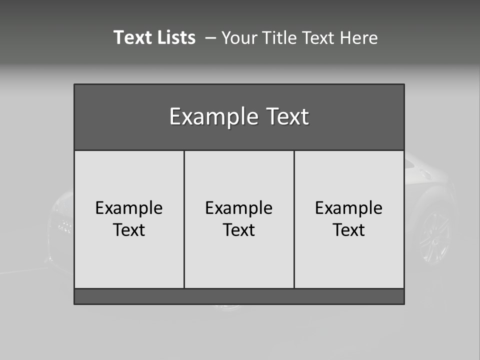 Audi Tt At The Motorshow 2007 In Frankfurt PowerPoint Template