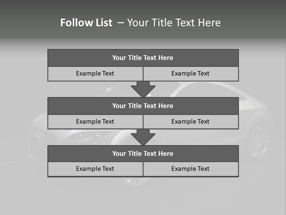 Audi Tt At The Motorshow 2007 In Frankfurt PowerPoint Template