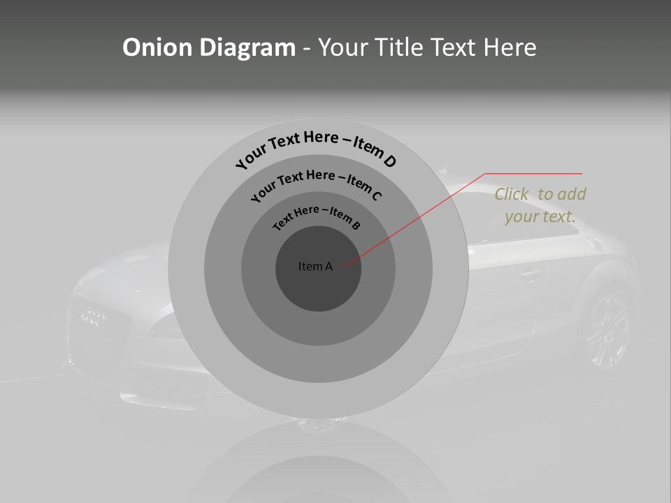 Audi Tt At The Motorshow 2007 In Frankfurt PowerPoint Template