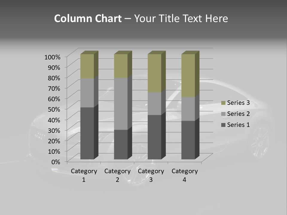 Audi Tt At The Motorshow 2007 In Frankfurt PowerPoint Template