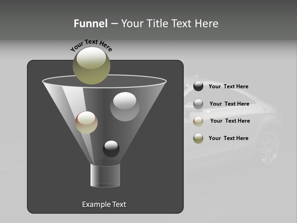 Audi Tt At The Motorshow 2007 In Frankfurt PowerPoint Template