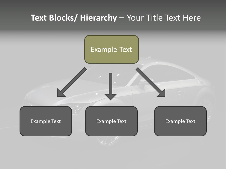 Audi Tt At The Motorshow 2007 In Frankfurt PowerPoint Template