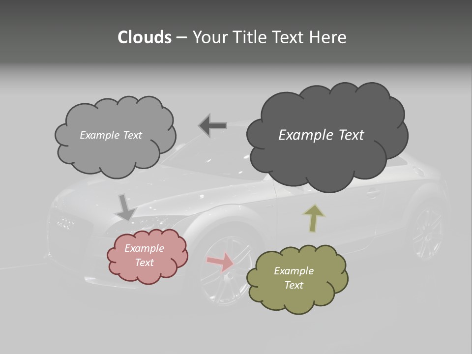 Audi Tt At The Motorshow 2007 In Frankfurt PowerPoint Template