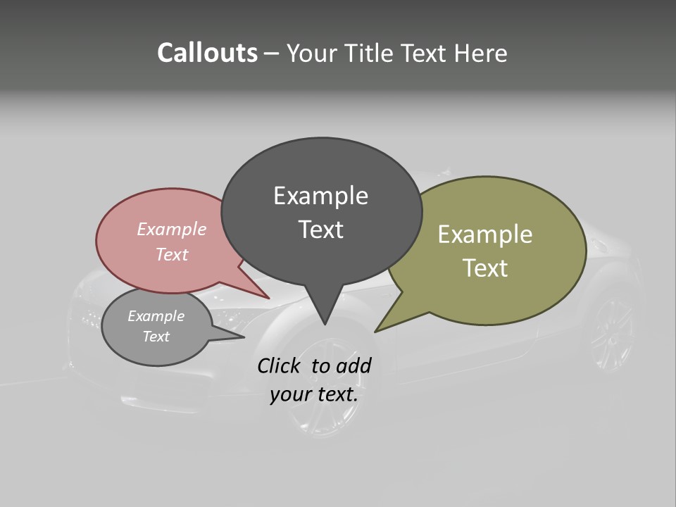 Audi Tt At The Motorshow 2007 In Frankfurt PowerPoint Template