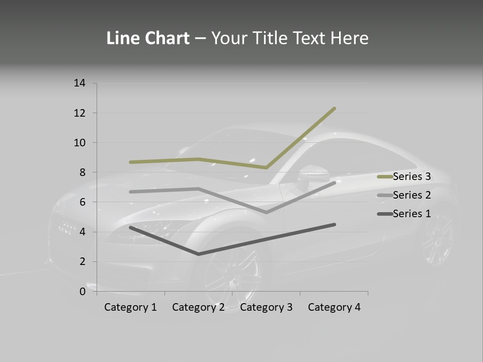Audi Tt At The Motorshow 2007 In Frankfurt PowerPoint Template