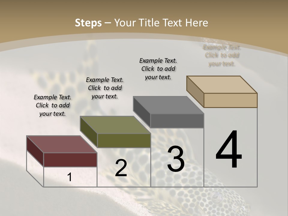 Colorful Spotted Tropical Catfish Swimming In Aquarium PowerPoint Template