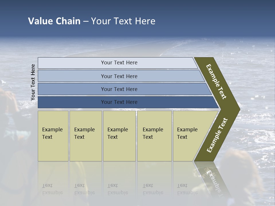 People On A Whale Watching Trip PowerPoint Template