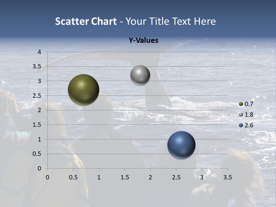 People On A Whale Watching Trip PowerPoint Template