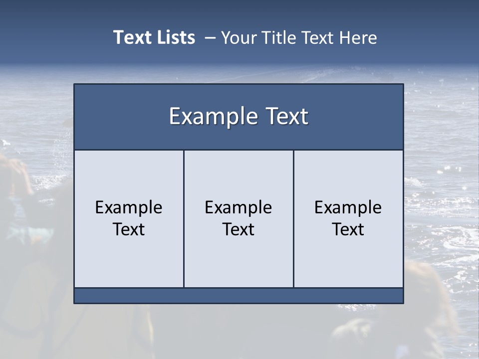 People On A Whale Watching Trip PowerPoint Template
