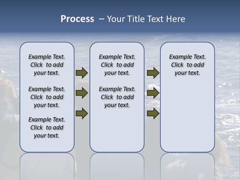 People On A Whale Watching Trip PowerPoint Template