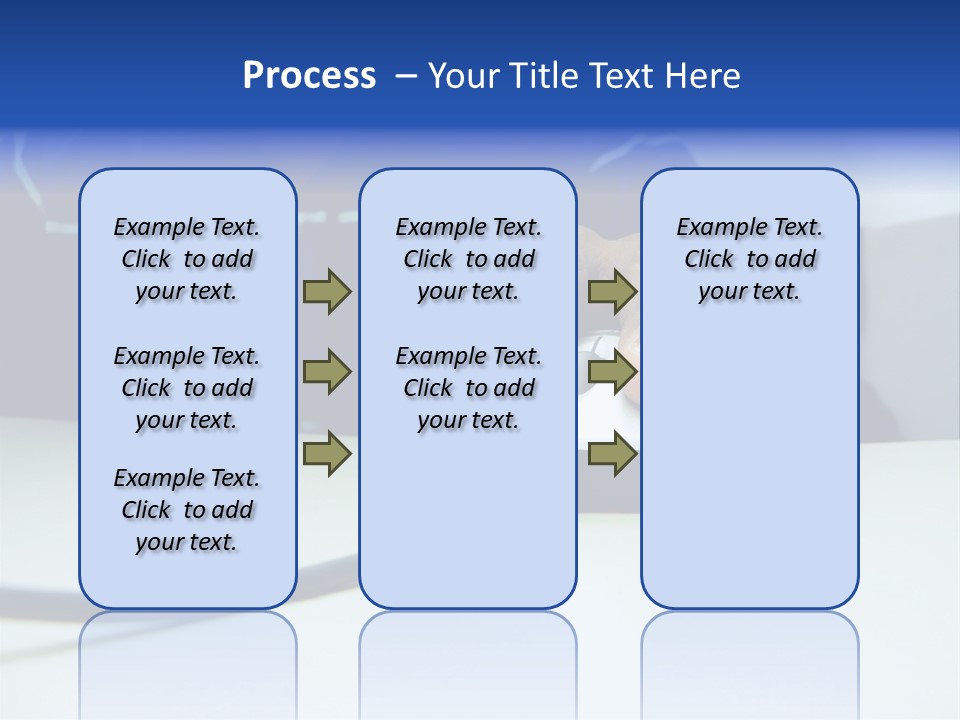 Close Up Photo Of A African American Workers' Hand On A Computer Mouse While Sitting At His Desk PowerPoint Template