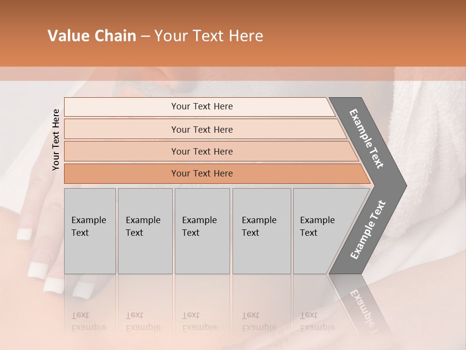 Girl With Facial Mask (Eyes Are Closed) PowerPoint Template