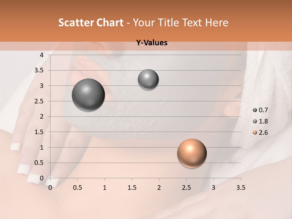 Girl With Facial Mask (Eyes Are Closed) PowerPoint Template