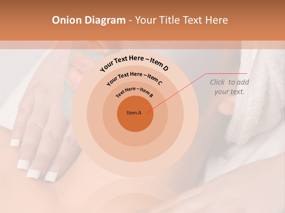 Girl With Facial Mask (Eyes Are Closed) PowerPoint Template