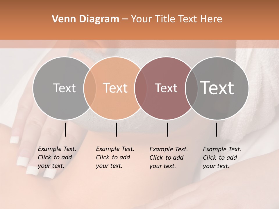 Girl With Facial Mask (Eyes Are Closed) PowerPoint Template