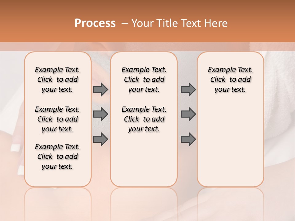 Girl With Facial Mask (Eyes Are Closed) PowerPoint Template