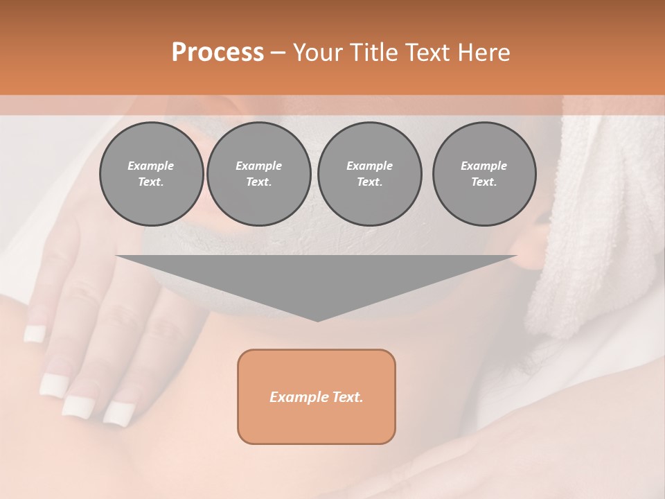 Girl With Facial Mask (Eyes Are Closed) PowerPoint Template