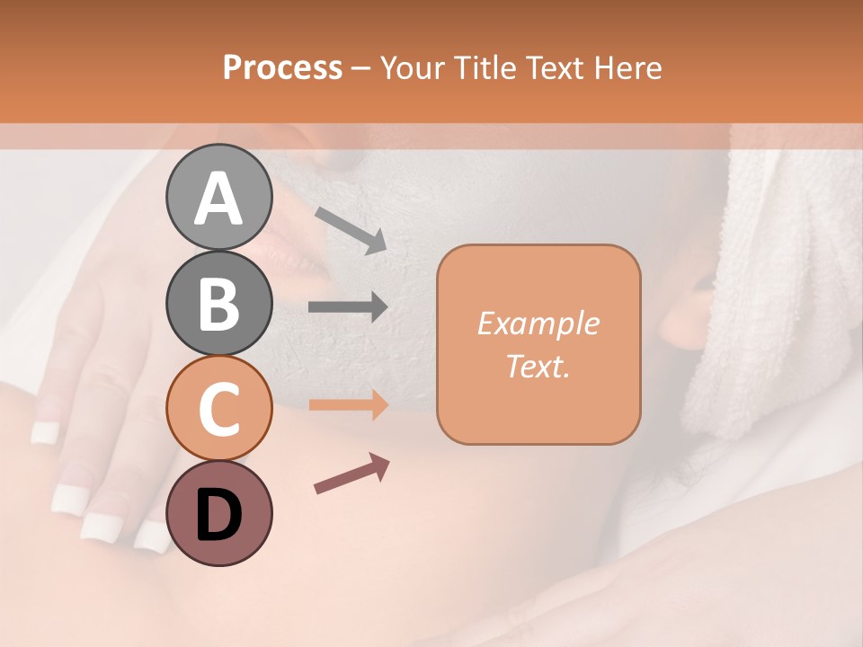 Girl With Facial Mask (Eyes Are Closed) PowerPoint Template