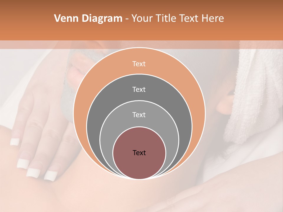 Girl With Facial Mask (Eyes Are Closed) PowerPoint Template