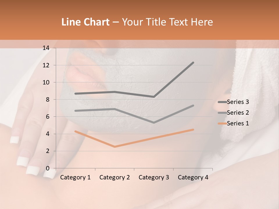 Girl With Facial Mask (Eyes Are Closed) PowerPoint Template