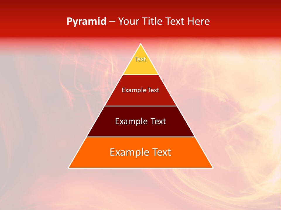 Magical Fiery Background PowerPoint Template