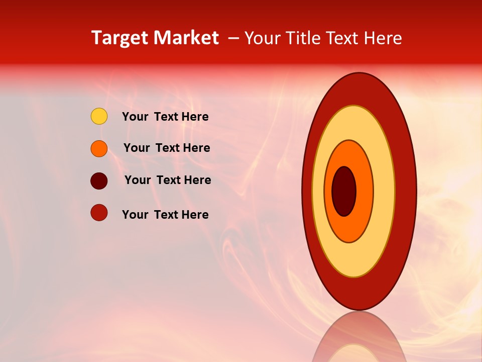 Magical Fiery Background PowerPoint Template