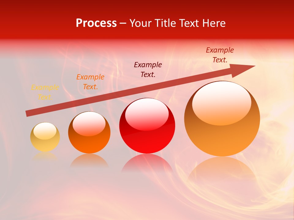 Magical Fiery Background PowerPoint Template