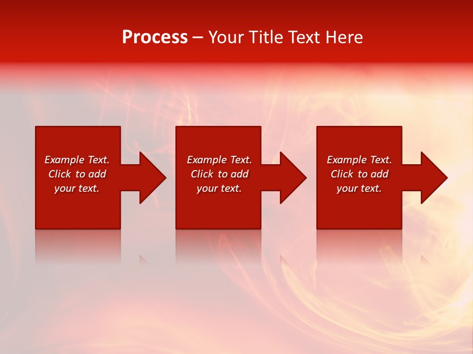 Magical Fiery Background PowerPoint Template