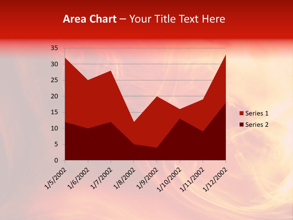 Magical Fiery Background PowerPoint Template