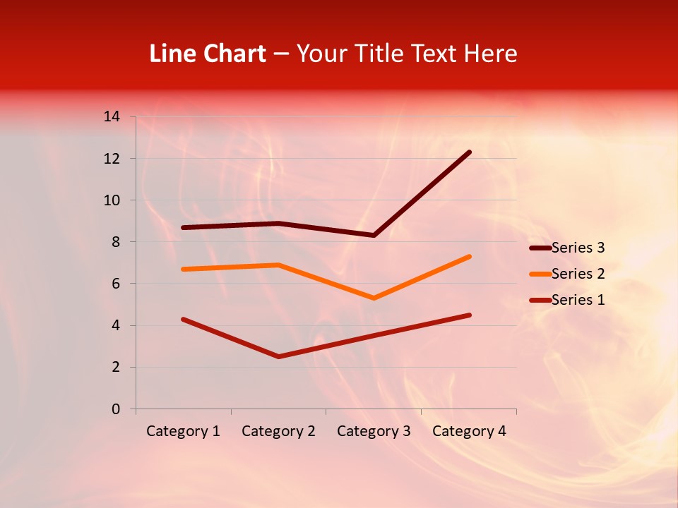 Magical Fiery Background PowerPoint Template