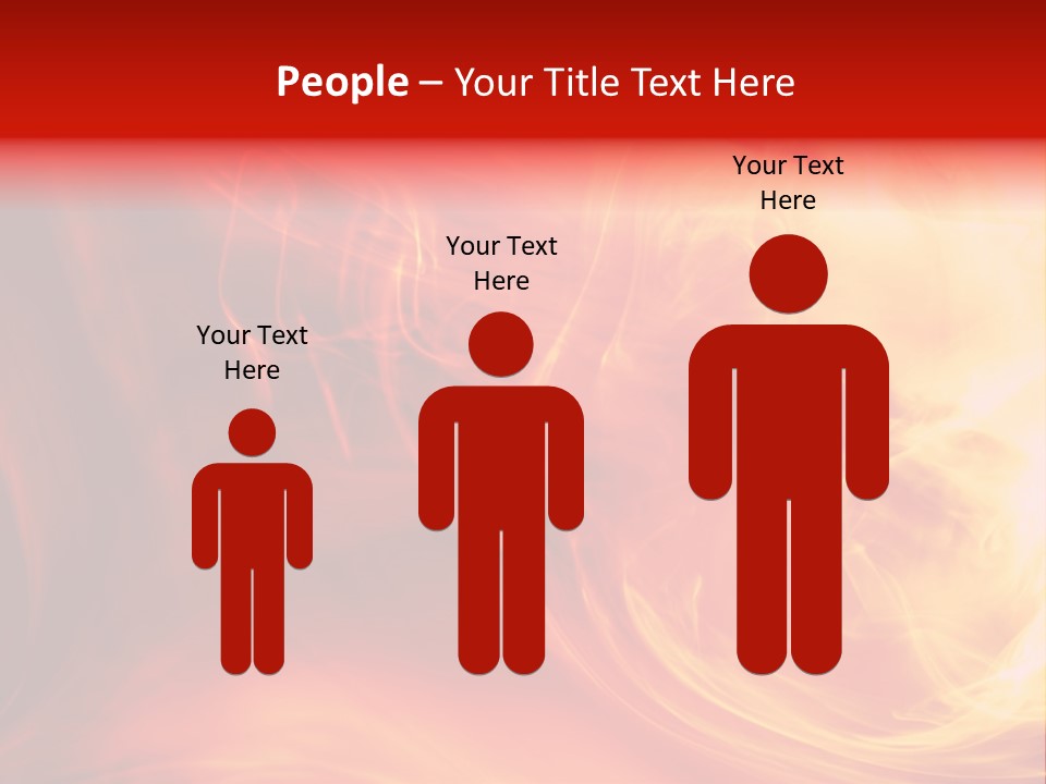 Magical Fiery Background PowerPoint Template