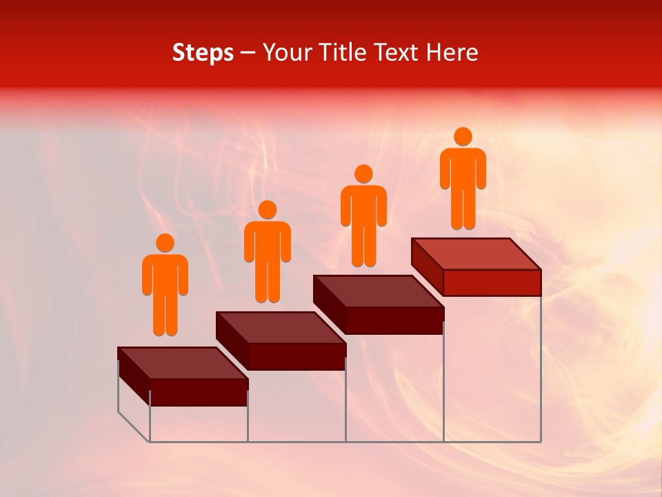 Magical Fiery Background PowerPoint Template