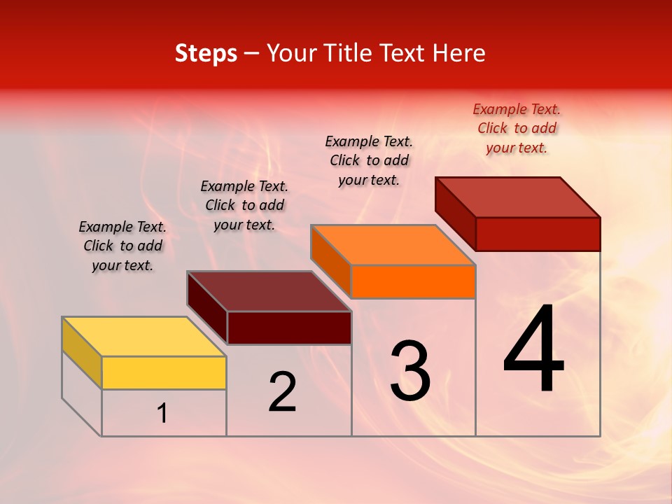 Magical Fiery Background PowerPoint Template