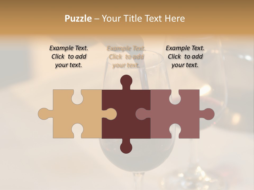 Two Glasses Being Filled With Red Wine At A Tasting Event PowerPoint Template