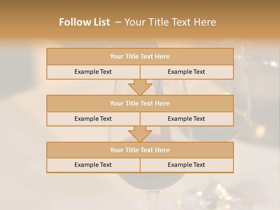 Two Glasses Being Filled With Red Wine At A Tasting Event PowerPoint Template