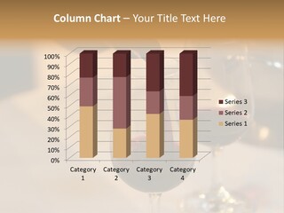 Two Glasses Being Filled With Red Wine At A Tasting Event PowerPoint Template