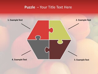 Many Different Colorful Fruits PowerPoint Template