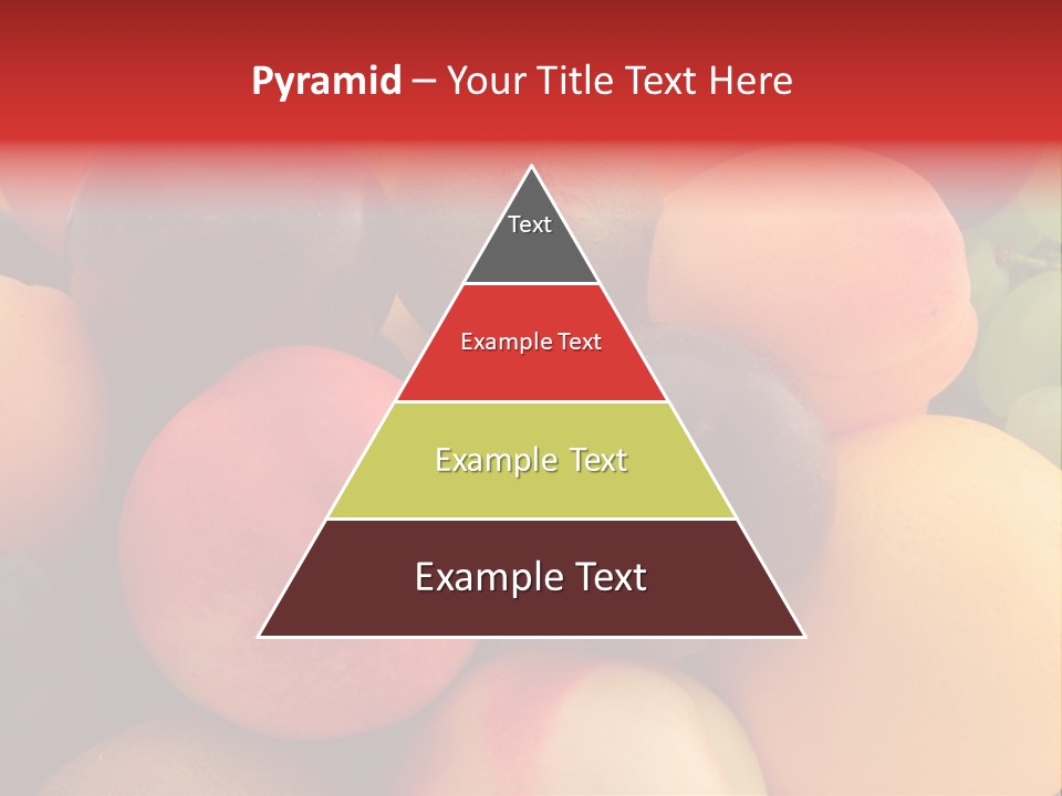 Many Different Colorful Fruits PowerPoint Template