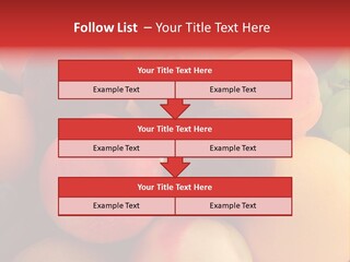 Many Different Colorful Fruits PowerPoint Template