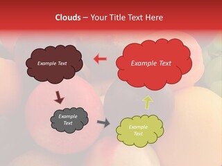 Many Different Colorful Fruits PowerPoint Template
