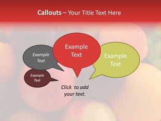 Many Different Colorful Fruits PowerPoint Template