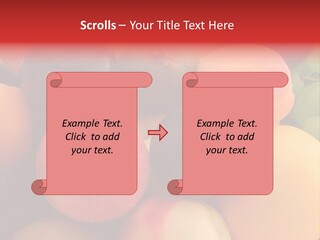 Many Different Colorful Fruits PowerPoint Template