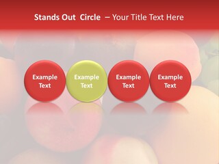 Many Different Colorful Fruits PowerPoint Template