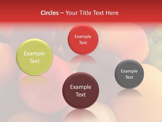 Many Different Colorful Fruits PowerPoint Template