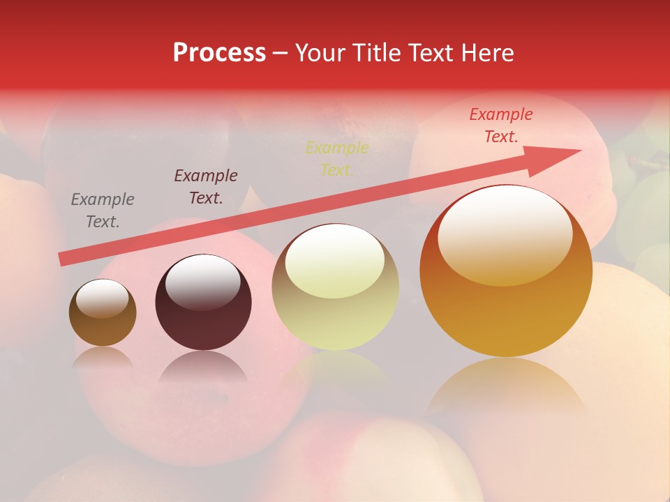 Many Different Colorful Fruits PowerPoint Template