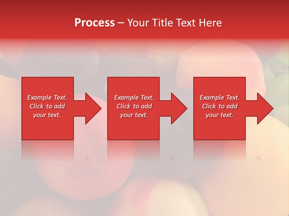 Many Different Colorful Fruits PowerPoint Template