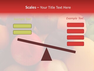 Many Different Colorful Fruits PowerPoint Template