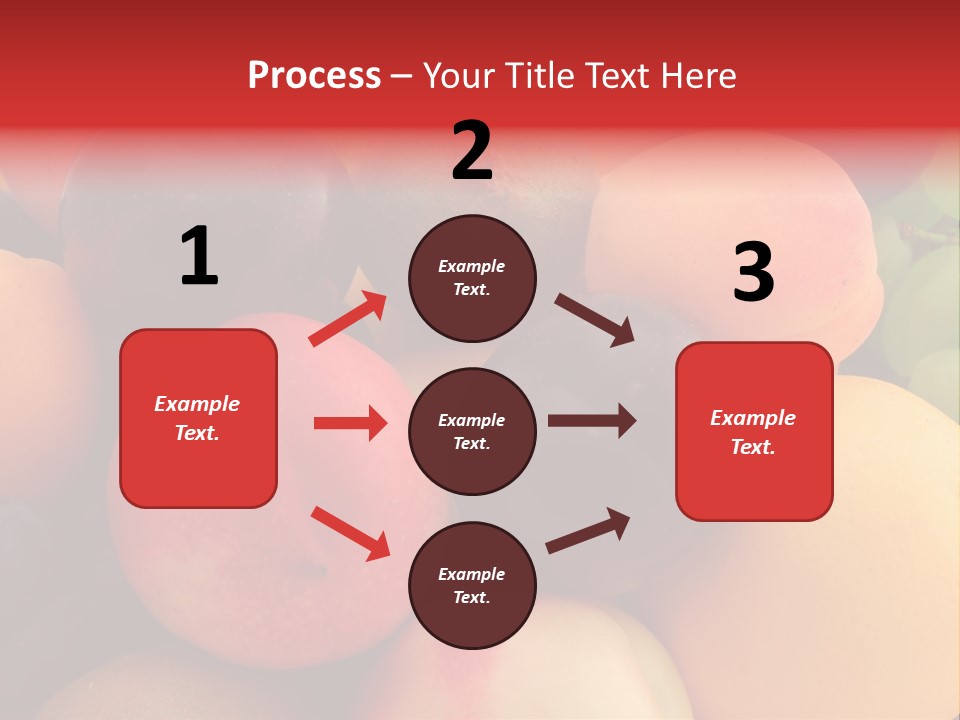 Many Different Colorful Fruits PowerPoint Template