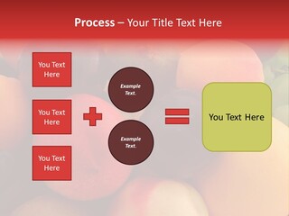 Many Different Colorful Fruits PowerPoint Template